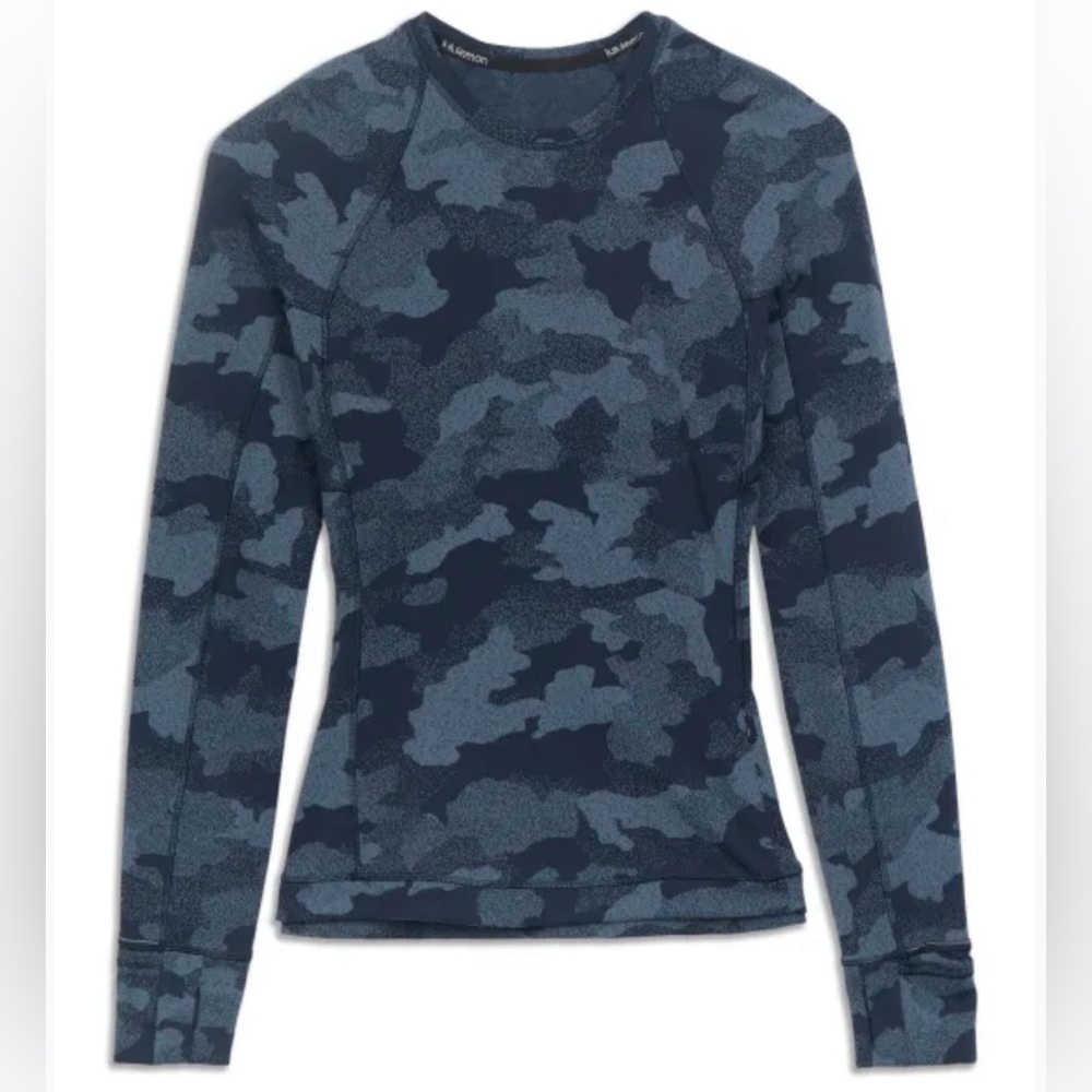 lululemon athletica Textured Camo Performance Long Sleeve